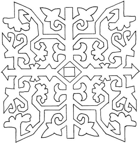 pattern coloring page  printable coloring pages