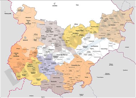 digiatlascom  mapas provinciales  comarcas  municipios