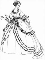 Coloring Pages Adult Cathe Gate Via Garden Victorian Belles Southern sketch template