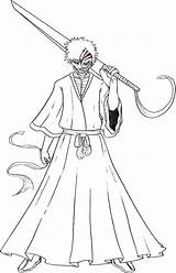 Bleach Ichigo Coloring Pages Draw Anime Printable Kurosaki Drawing Step Color Hollow Characters Getcolorings Dragoart Character Manga Downloadable Documents Drawings sketch template