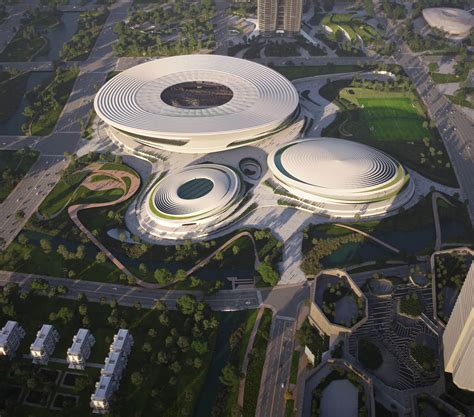 zaha hadid architects  build hangzhouvisualization
