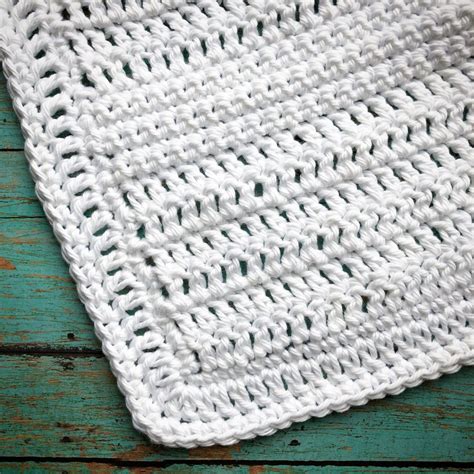 simple crocheted cotton dishcloth crochet  cotton yarn dishcloth