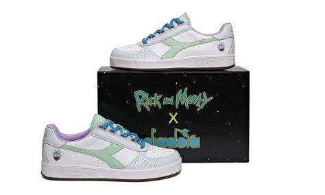 cne diadora bring global ‘rick and morty capsule collection to foot locker animation magazine