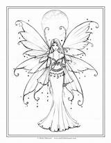 Coloring Pages Harrison Molly Bleeding Heart Fairy Grayscale Fantasy Fairies Color Printable Books Getcolorings Book Line Print Getdrawings Template sketch template