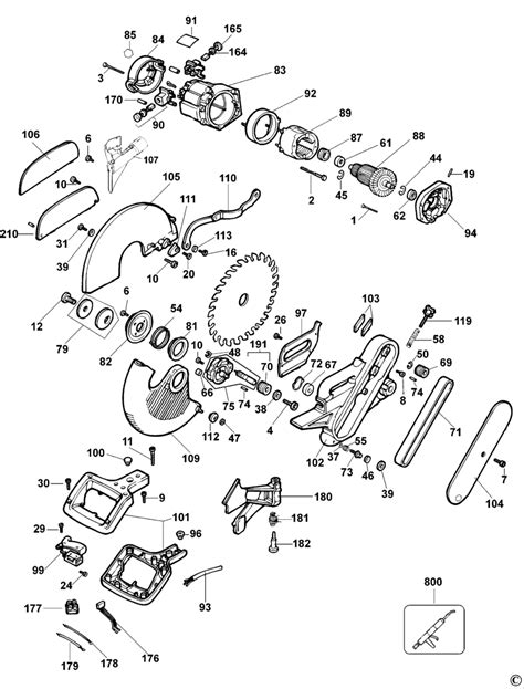 dewalt dw parts diagram