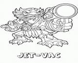 Coloring Pages Skylanders Giants Printable Prism Lightcore Break Series1 Vac Jet Air Book sketch template