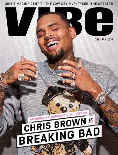 Chris Brown Covers Vibe Magazine D A Tvegasgyrl