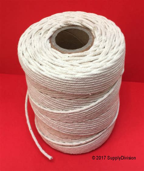 trade wholesale suppliers mm pure unbleached cotton cord  reel