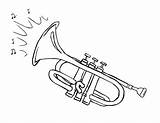 Trumpet Coloring Pages Drawing Color Printable Kids Print Colouring Drawings Simple Bulkcolor Instruments Musical Getcolorings Trumpets Getdrawings Paintingvalley Search Template sketch template