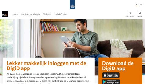 inloggen digid app voor kind