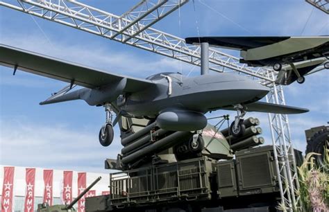 rostec demonstrates korsar drone  army  defenceweb