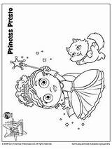 Coloring Pages Presto Princess Getcolorings Super Why sketch template