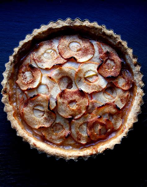 Naked Little Tart Aka Rustic Browned Butter Apple Tart A Cup Of