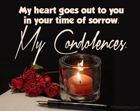 heartfelt condolence messages  quotes wishesmsg condolence