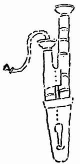 Bassoon Curtail Drawing Clipart Miscellaneous Instruments Double English Old Fig Musical Etc Paintingvalley Part 1688 Before Small Clipground sketch template