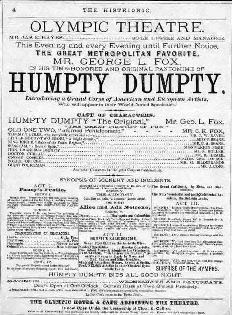 bizarre historical origins   humpty dumpty nursery rhyme