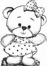 Baby Disegni Drawing Per Da Colorare Teddy Su Cute Pittura Coloring Stoffa Bears Idee Bear Orsetto Pages Modelli Cartoon Animali sketch template