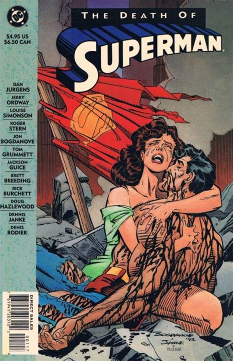 Values Of Death Of Superman The Free Comic