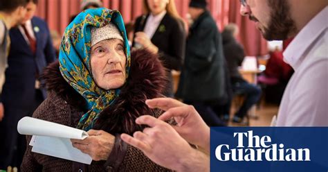 russian voters go to the polls in pictures world news the guardian