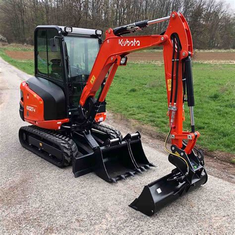 minibagger kubota kx mw mietservice