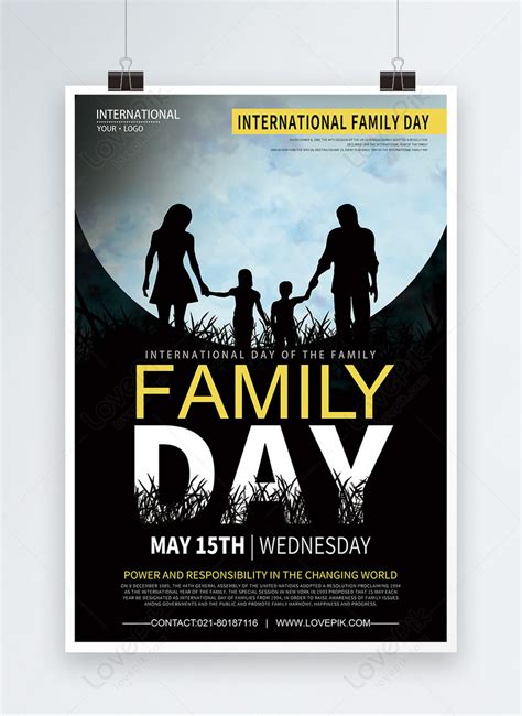 family day flyer template