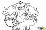 Ogre Draw Coloring Drawingnow Step Print sketch template