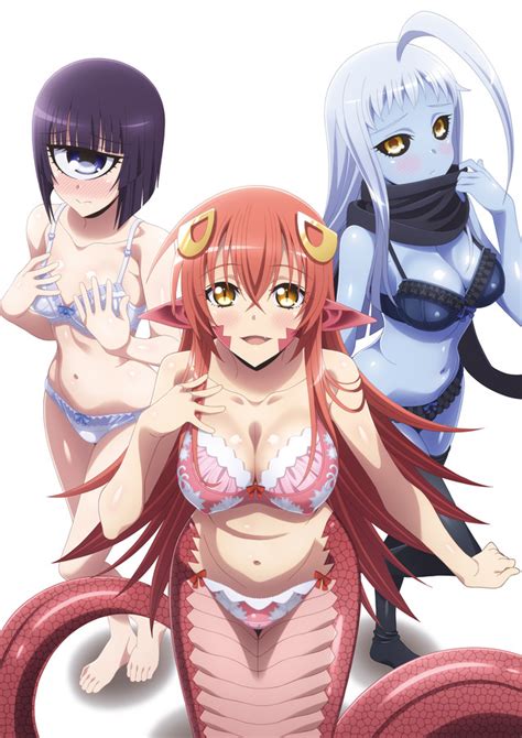 Image Monster Musume Oad 2 Lala Manako And Miia  Animevice