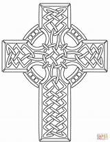 Kreuz Celtic Croce Keltisches Ausmalbild Crosses Disegno Getdrawings Cristiana Christliche Supercoloring sketch template