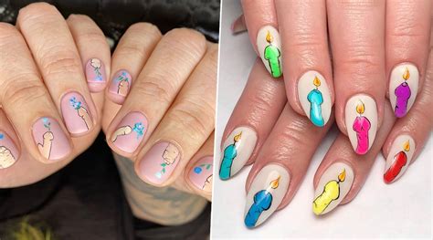 Penis Themed Nail Art Are A Hit On Instagram View Phallic Inspired