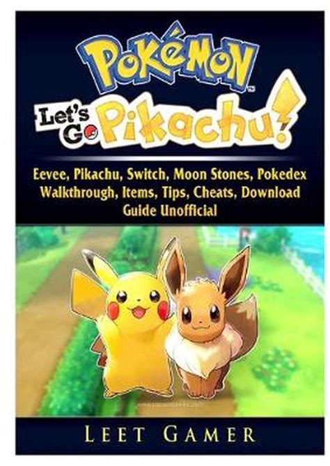 Pokemon Lets Go Eevee Pikachu Switch Moon Stones Pokedex
