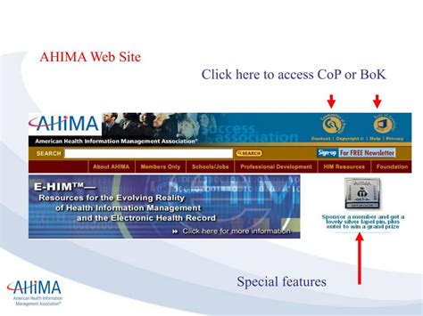 benefits  ahima student membership powerpoint