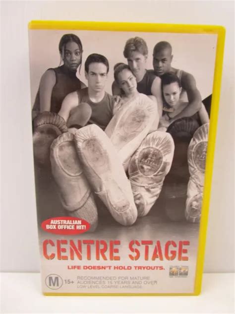 centre stage amanda schull vhs tape vintage video