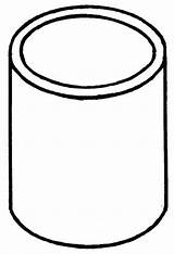 Cylinder Clipart Clipartmag sketch template