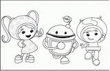 Coloring Umizoomi Pages Team Printable Clipart Comments Library sketch template