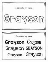 Grayson sketch template