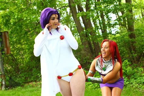 Pop Culture Expo 2014 Starfire And Raven Ps 26 By