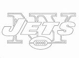 Coloring Nfl Jets Pages York Printable Sheet sketch template