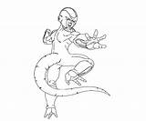 Frieza Coloring Pages Printable Random sketch template
