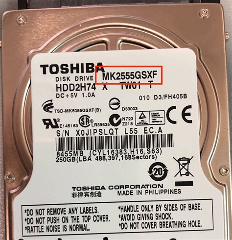 find  hard drive model number  data recovery