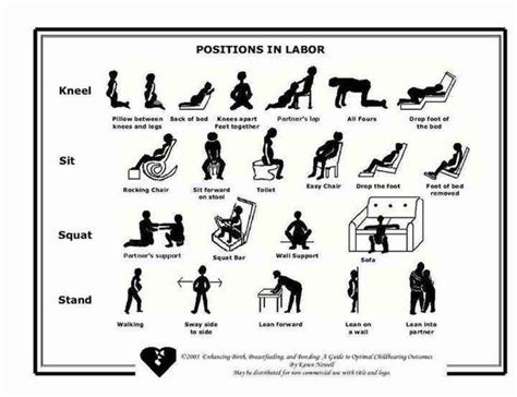 Birthing Positions Birth And Pregnancy Pinterest Labor Positions