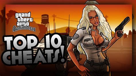 Gta San Andreas Top 10 Most Fun Cheatcodes Best Gta Sa