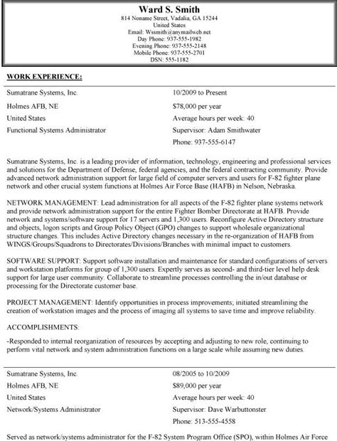 pin by resumejob on resume job job resume format job resume examples federal resume