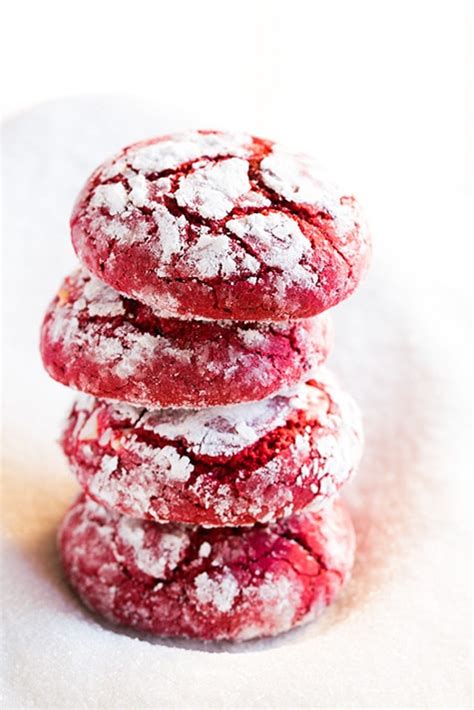 Red Velvet Crinkle Cookies Cooking Classy