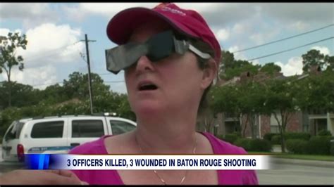 video three officers killed after baton rouge shooting