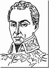 Bolivar Imagen Bolívar Simón Libertador Venezuela sketch template