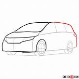 Odyssey Honda Elite Draw Step Sketchok sketch template