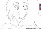 Orihime Lineart Inoue sketch template