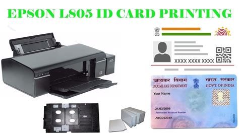 single side pvc id card printer epson l805 shyam trading company id