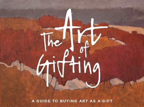 art   gift guide  buying unique  family friends