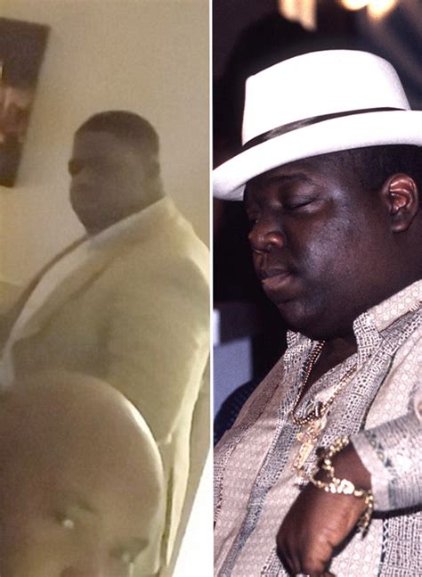 biggie smalls doppelganger fans go crazy after late rapper s lookalike surfaces hollywood life